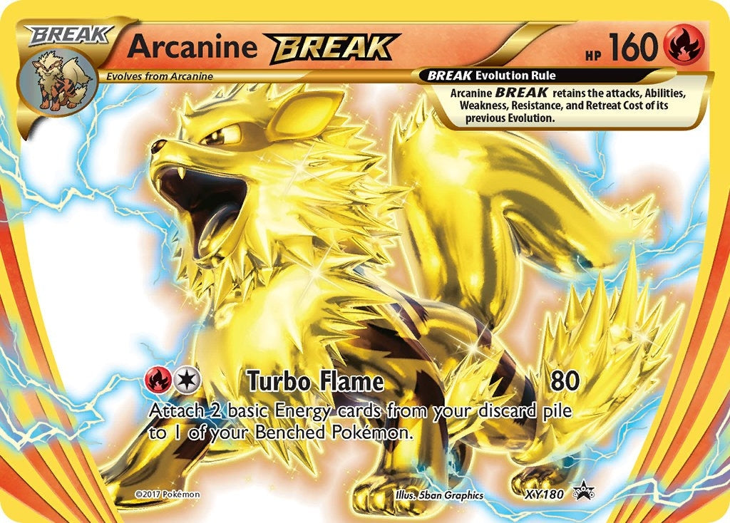 Image for Arcanine BREAK - XY180 (XY180) (PR) - Pokemon