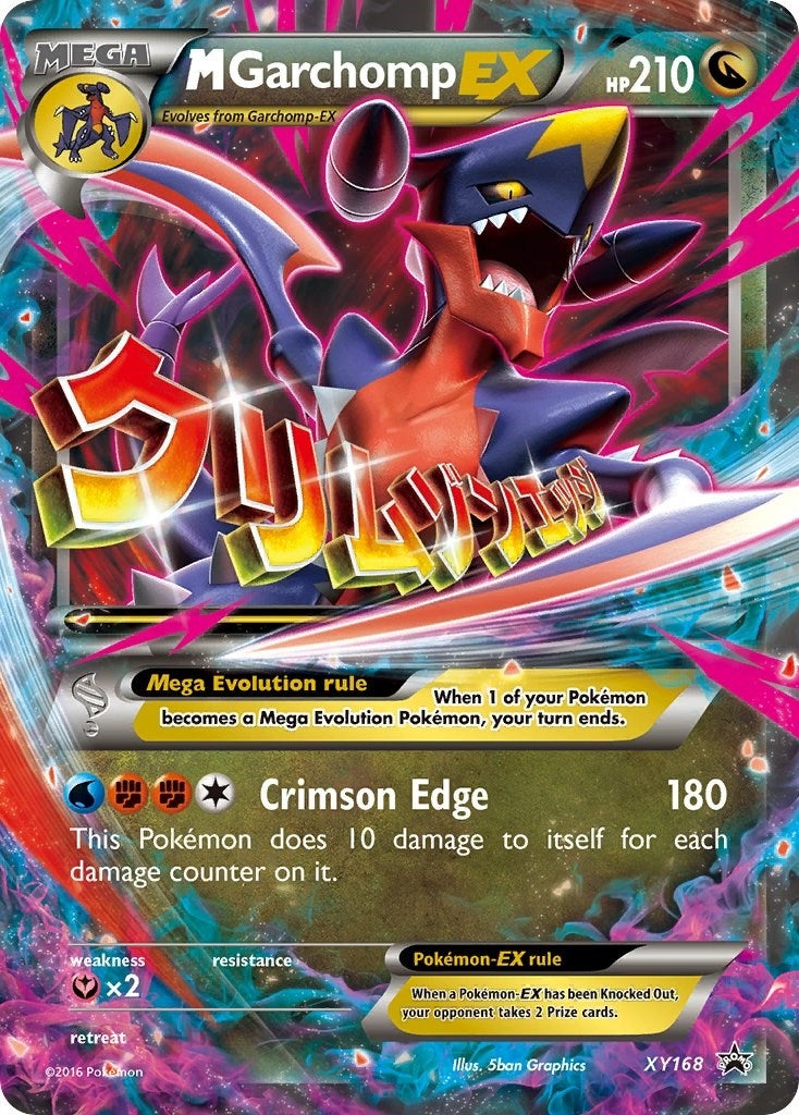 Image for M Garchomp EX - XY168 (XY168) (PR) - Pokemon