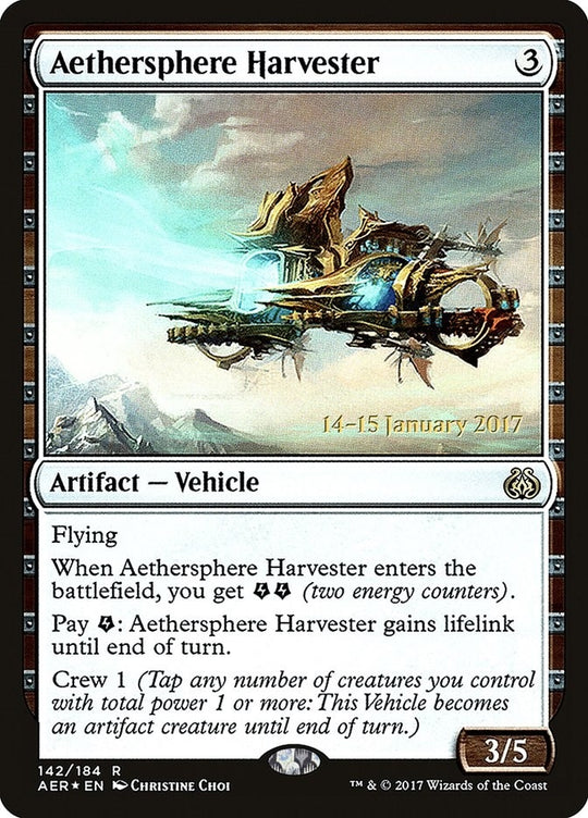 Image for Aethersphere Harvester (142) (PRE) - Magic: The Gathering