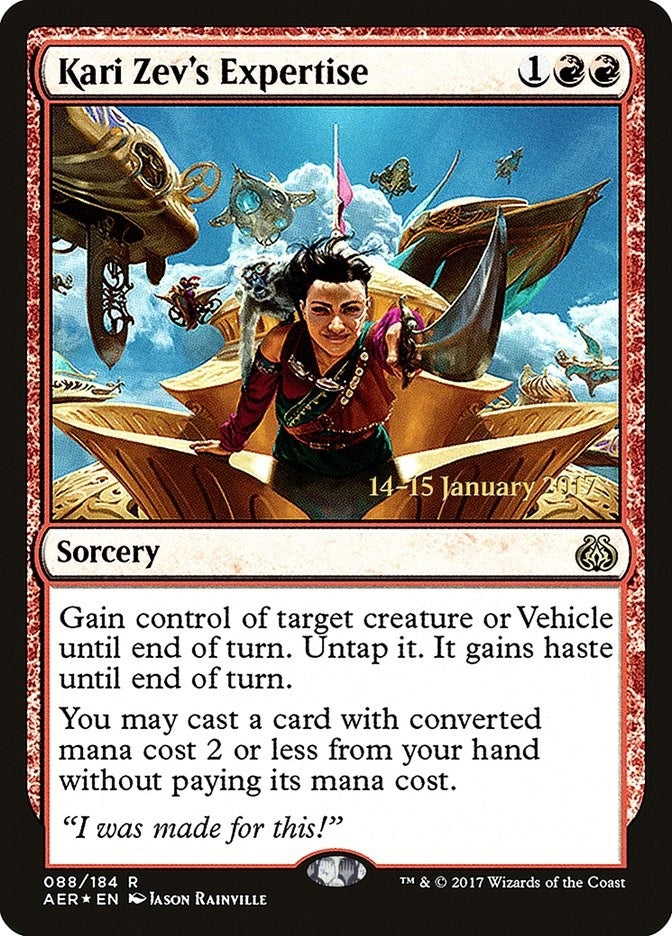 Image for Kari Zev's Expertise (88) - Magic: The Gathering