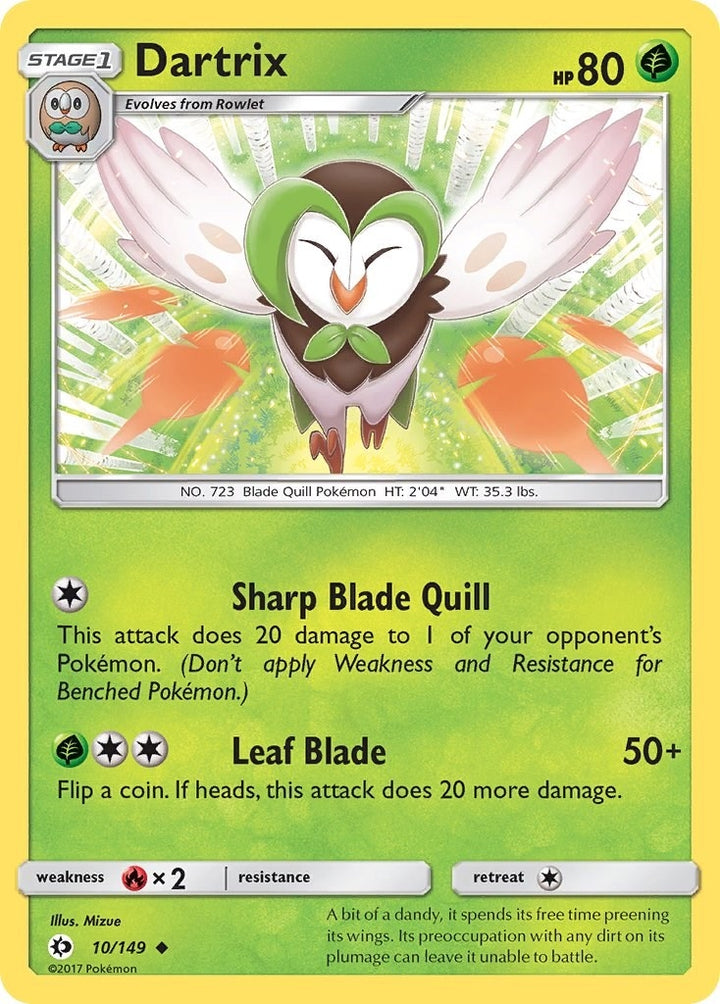 Image for Dartrix (10/149) (SM01) - Pokemon