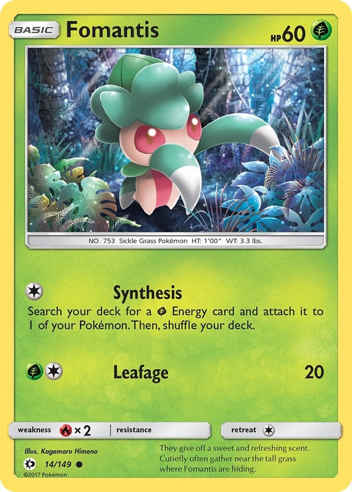 Image for Fomantis (14/149) (SM01) - Pokemon