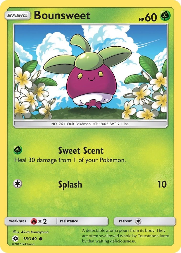 Image for Bounsweet (18/149) (SM01) - Pokemon
