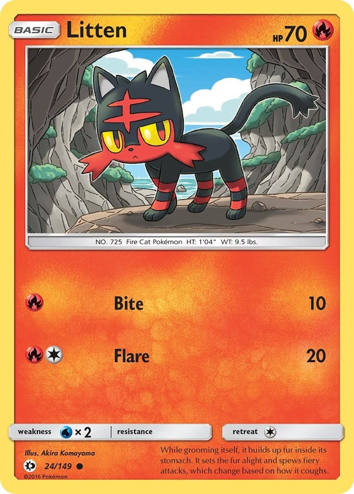 Image for Litten (24/149) (SM01) - Pokemon