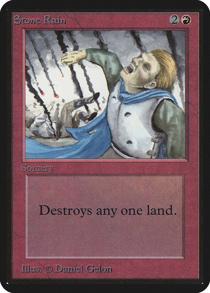 Image for Stone Rain - Magic: The Gathering