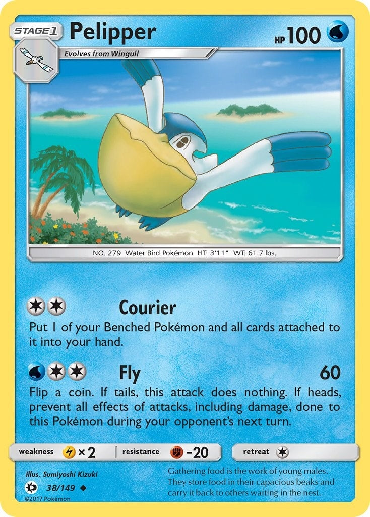 Image for Pelipper (38/149) (SM01) - Pokemon