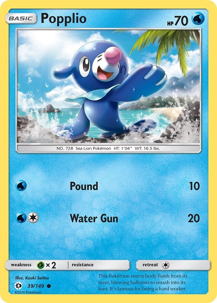 Image for Popplio (39/149) (SM01) - Pokemon