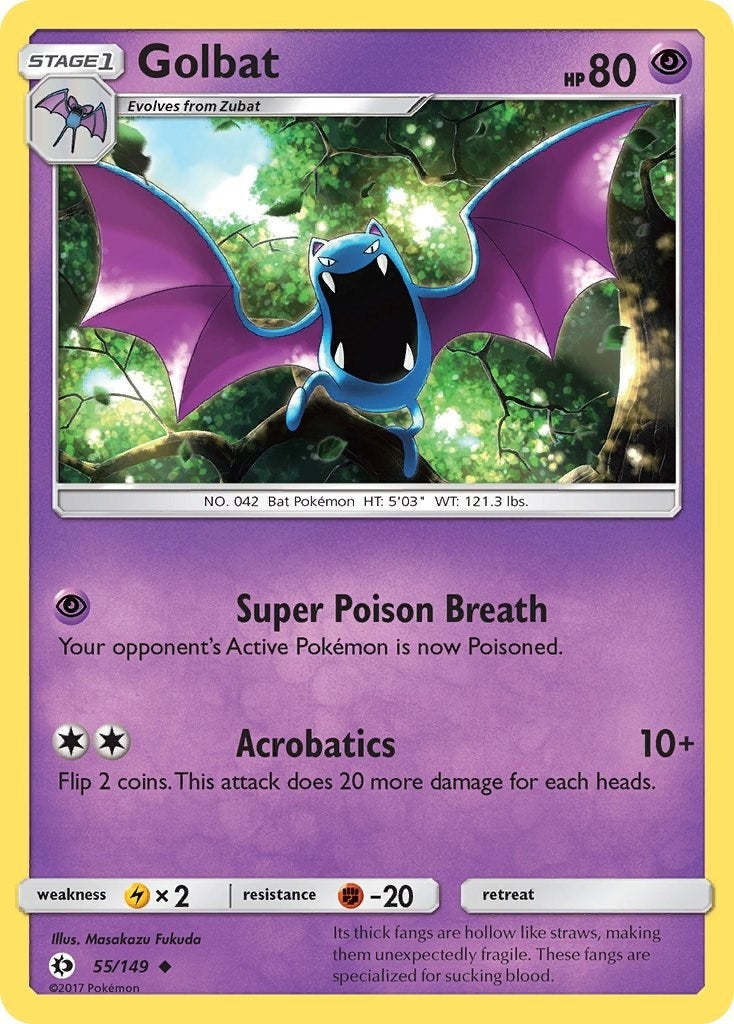 Image for Golbat (55/149) (SM01) - Pokemon