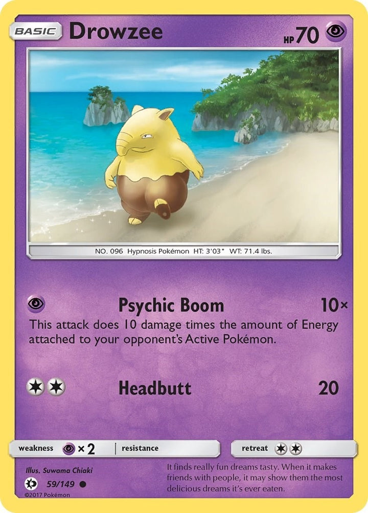 Image for Drowzee (59/149) (SM01) - Pokemon