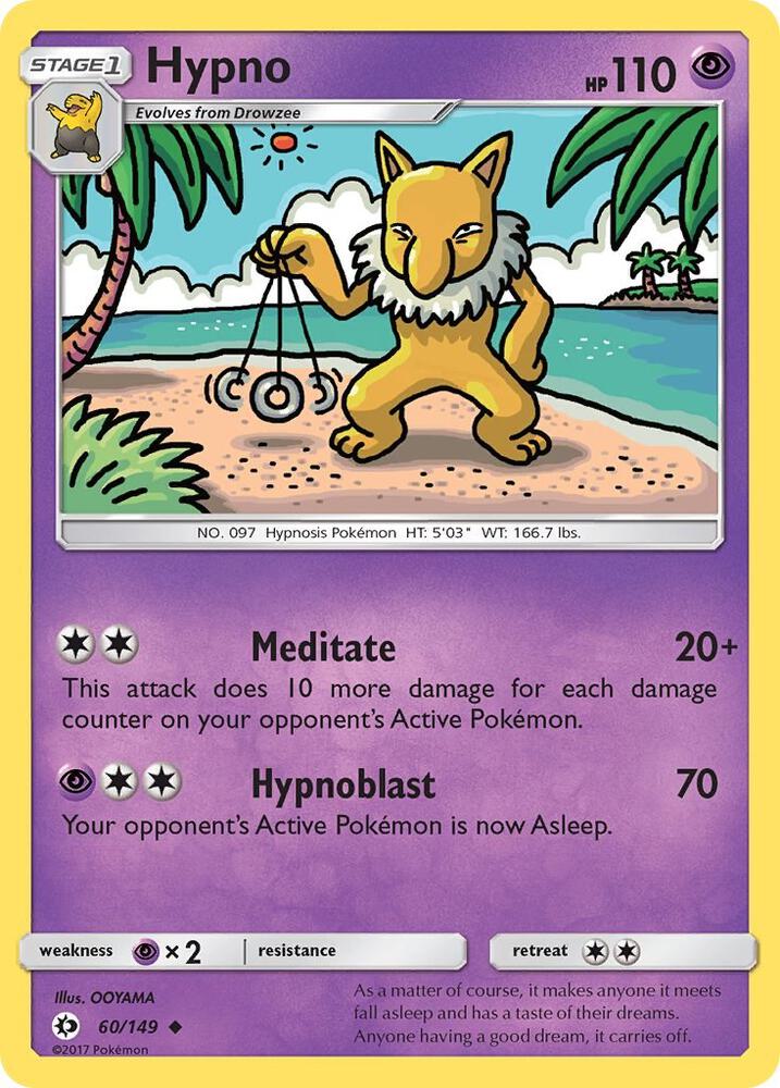 Image for Hypno (60/149) (SM01) - Pokemon