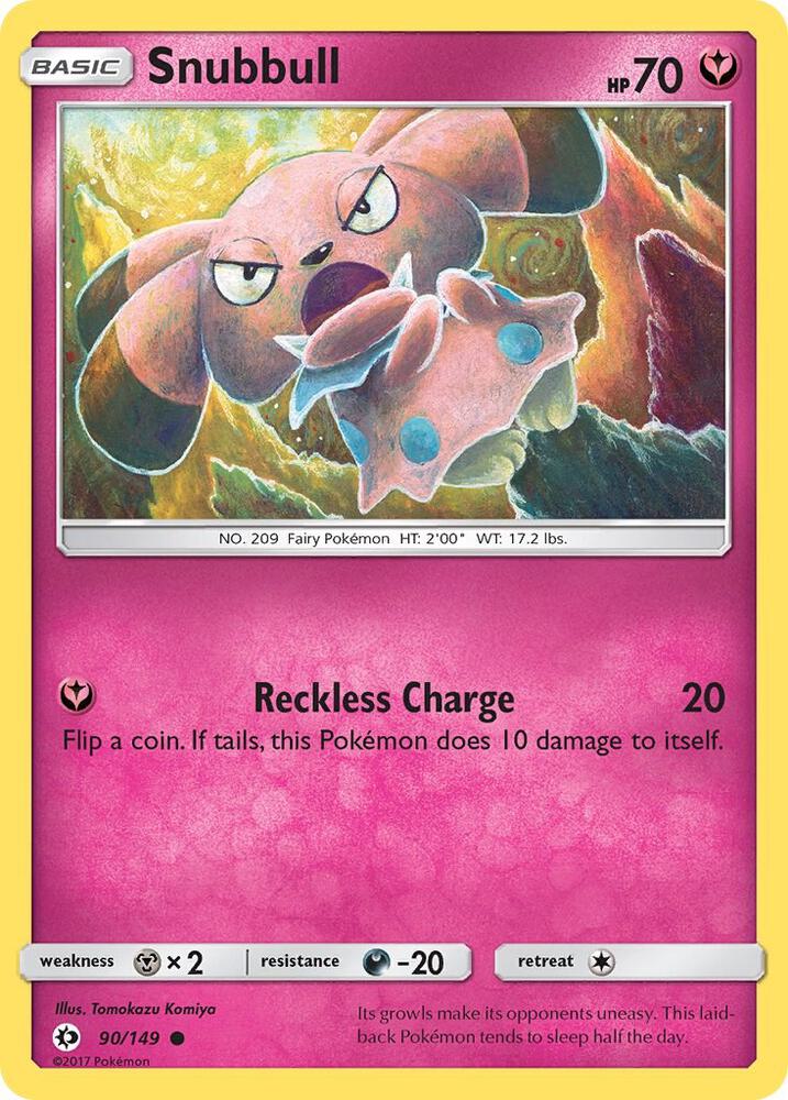 Image for Snubbull (90/149) (SM01) - Pokemon