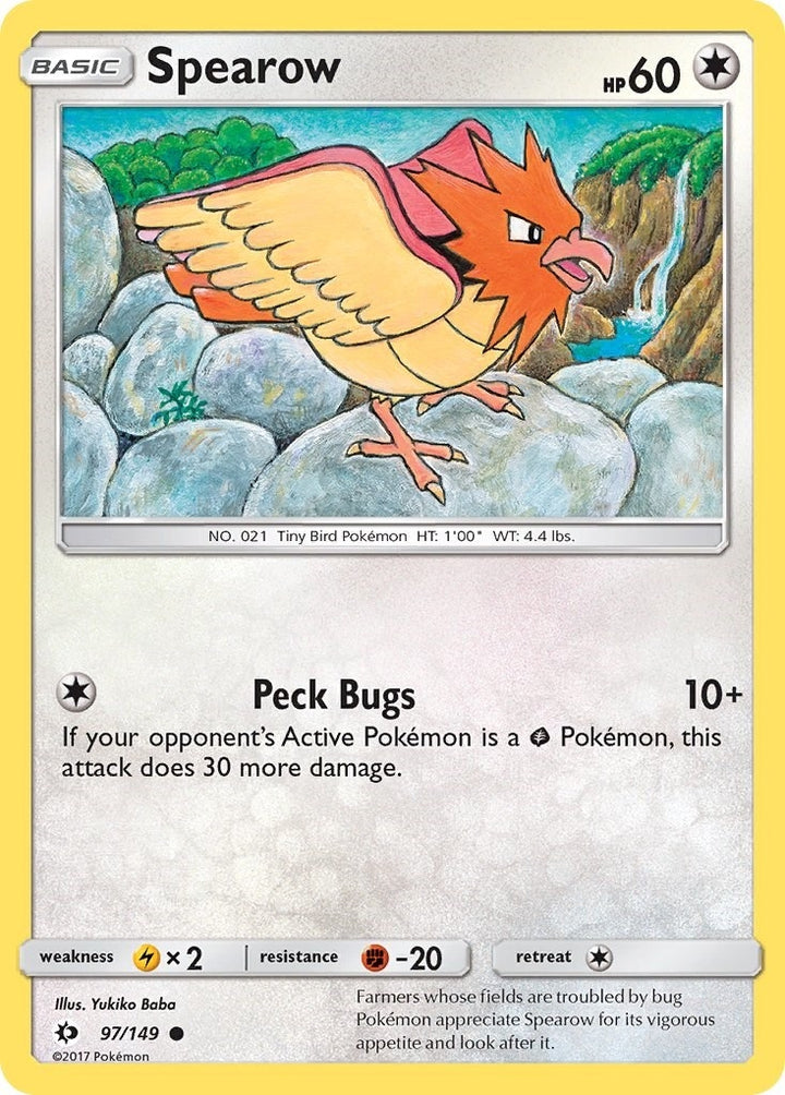 Image for Spearow (97/149) (SM01) - Pokemon