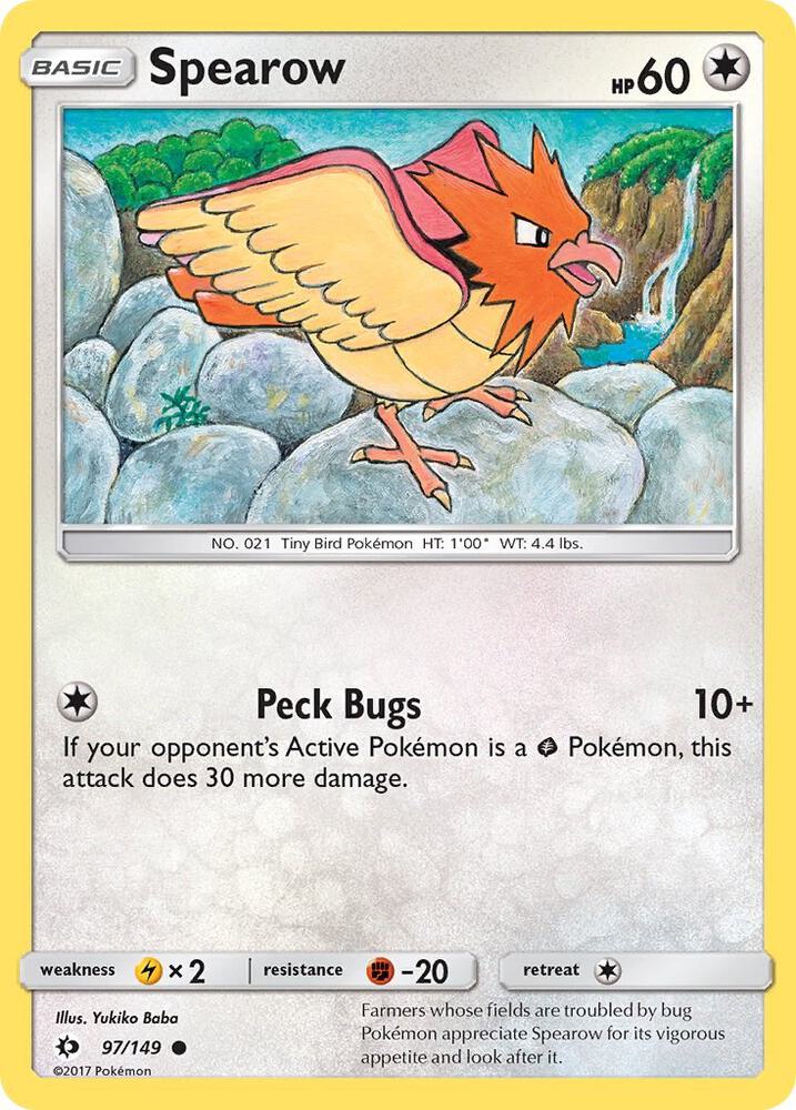 Image for Spearow (97/149) (SM01) - Pokemon