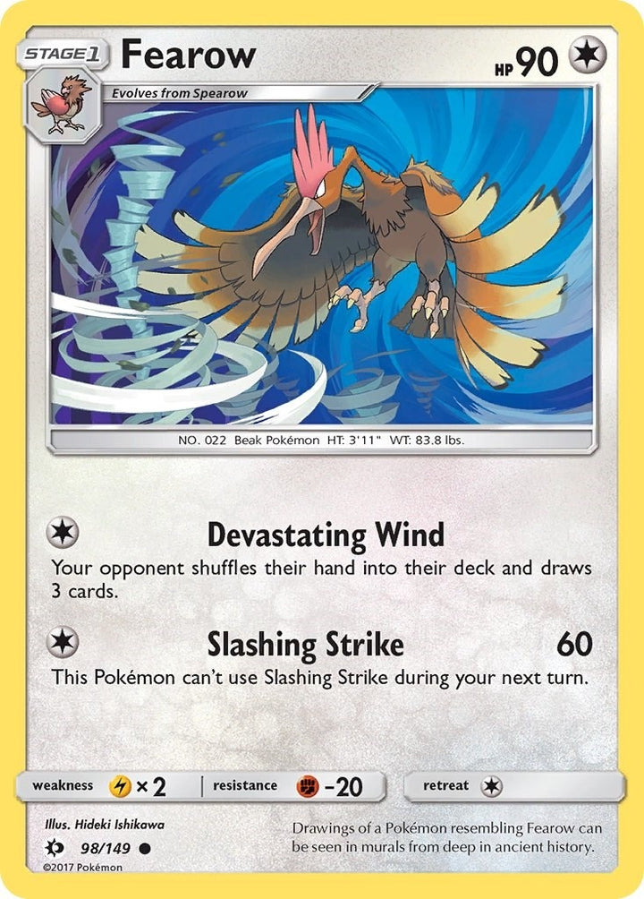 Image for Fearow (98/149) (SM01) - Pokemon