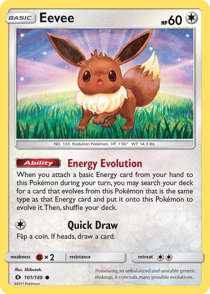 Image for Eevee (101/149) (SM01) - Pokemon