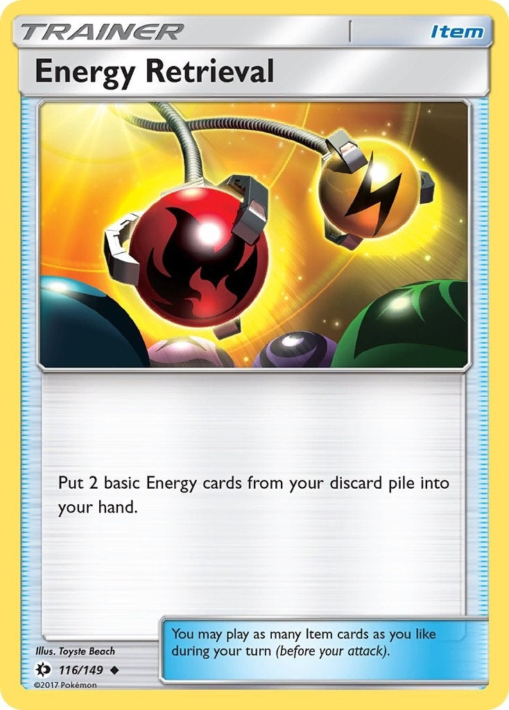 Image for Energy Retrieval (116/149) (SM01) - Pokemon