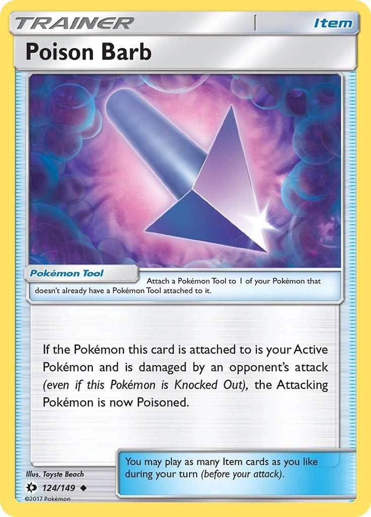 Image for Poison Barb (124/149) (SM01) - Pokemon