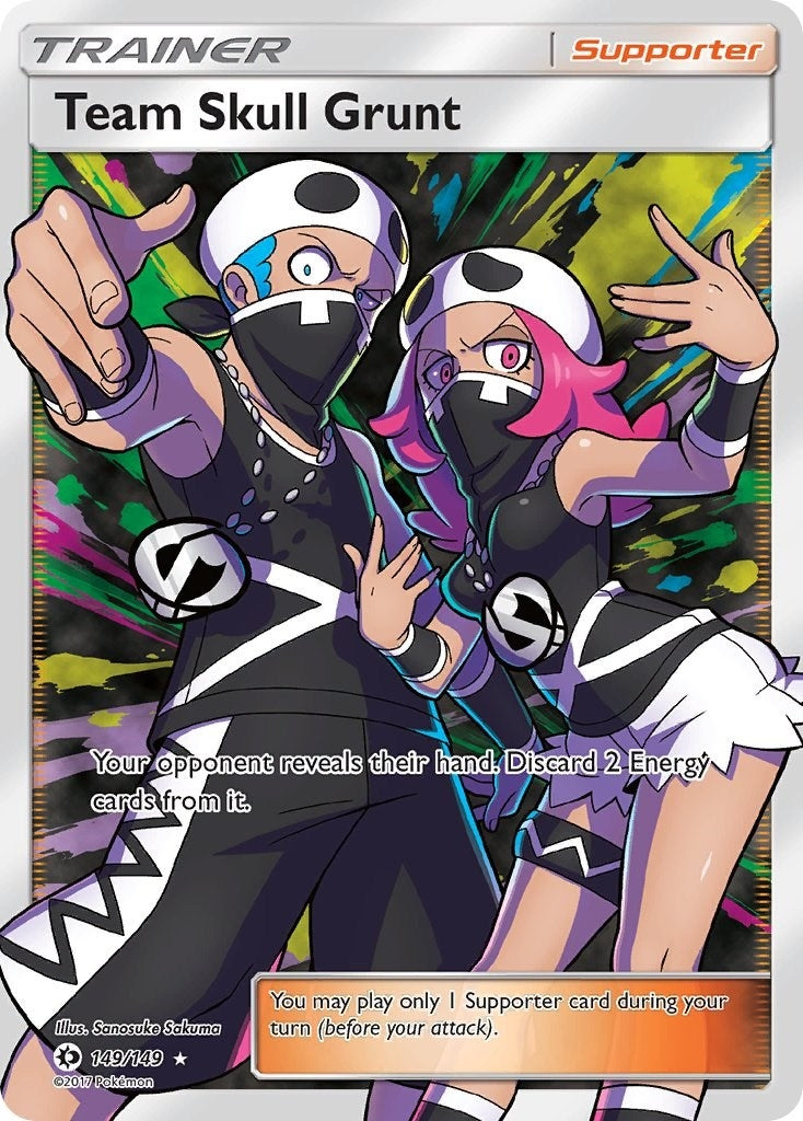 Image for Team Skull Grunt (Full Art) (149/149) (SM01) - Pokemon