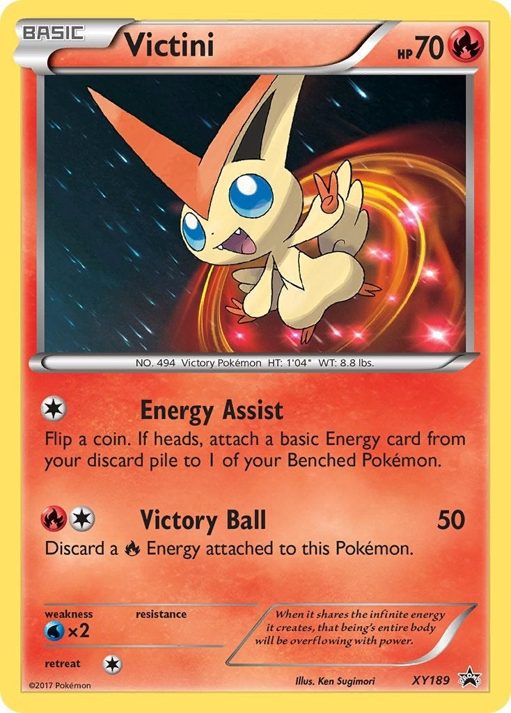 Image for Victini - XY189 (XY189) (PR) - Pokemon