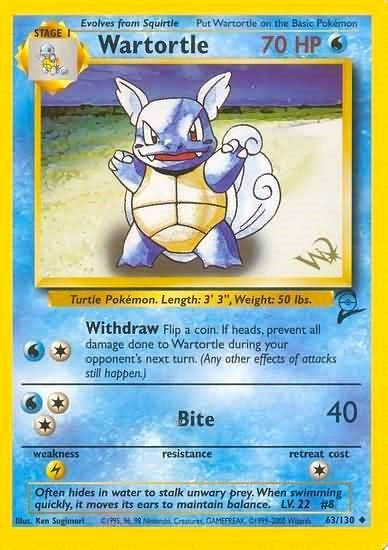 Image for Wartortle [W Stamped] (063/130) (PR) - Pokemon