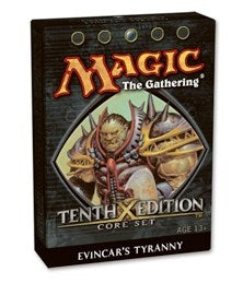 Image for 10th Edition Theme Deck - Evincar's Tyranny - Magic: The Gathering