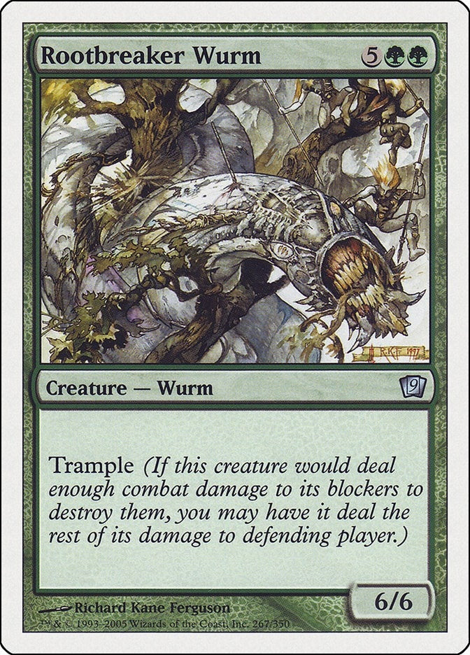 Image for Rootbreaker Wurm (267) - Magic: The Gathering