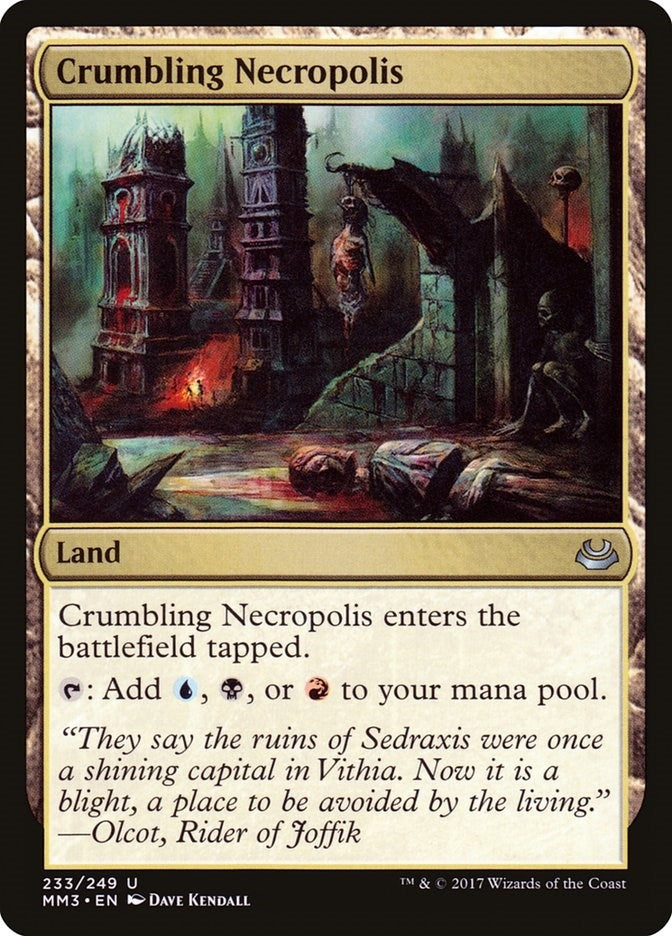 Image for Crumbling Necropolis (233) - Magic: The Gathering