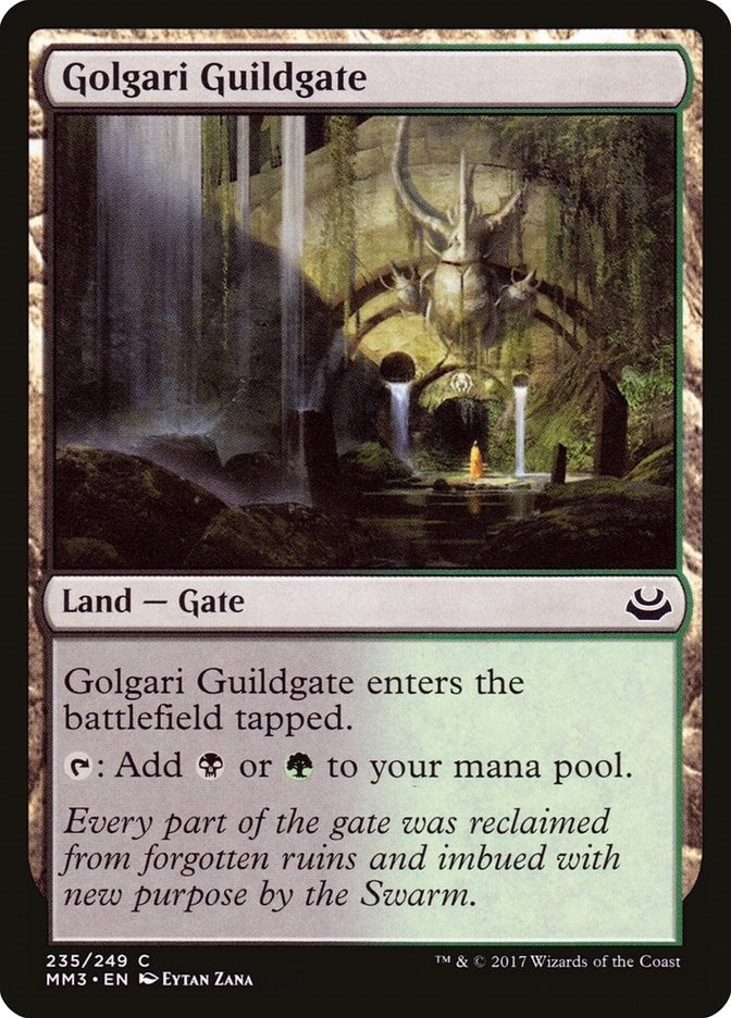 Image for Golgari Guildgate (235) (MM3) - Magic: The Gathering