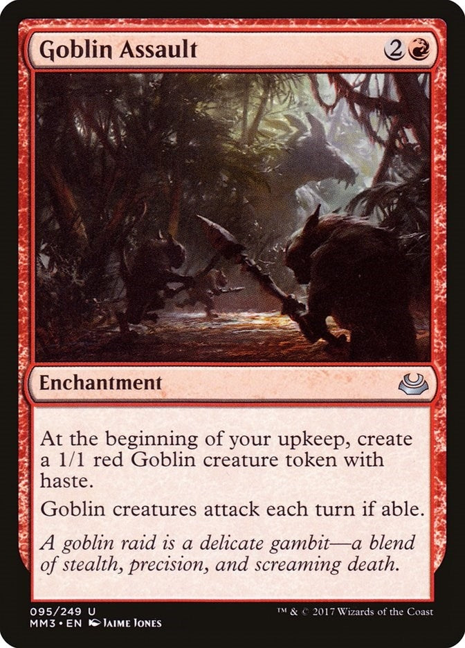 Image for Goblin Assault (95) (MM3) - Magic: The Gathering