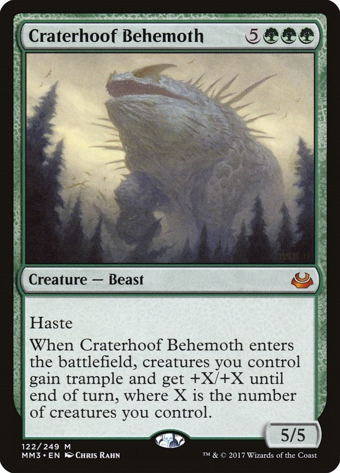 Image for Craterhoof Behemoth (122) - Magic: The Gathering