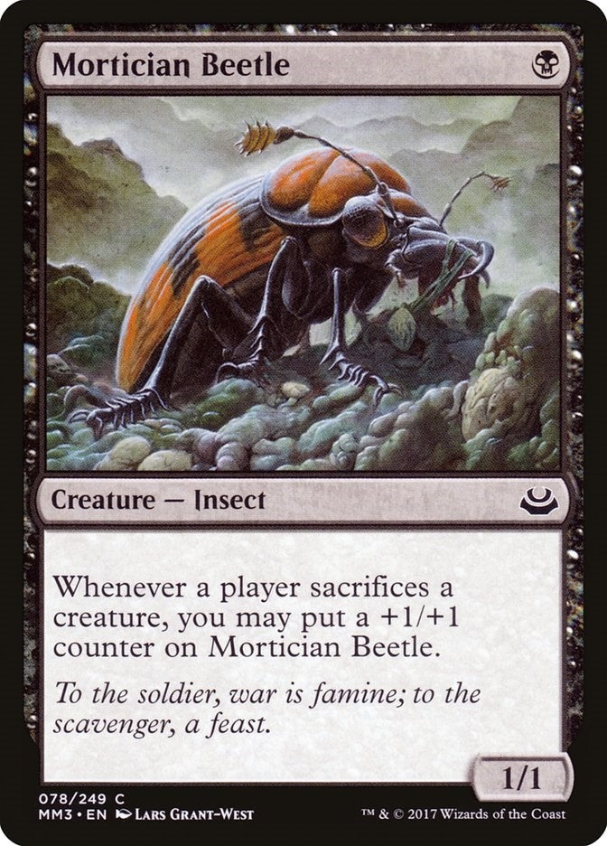 Image for Mortician Beetle (78) - Magic: The Gathering