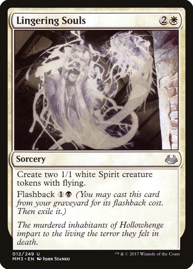 Image for Lingering Souls (12) (MM3) - Magic: The Gathering
