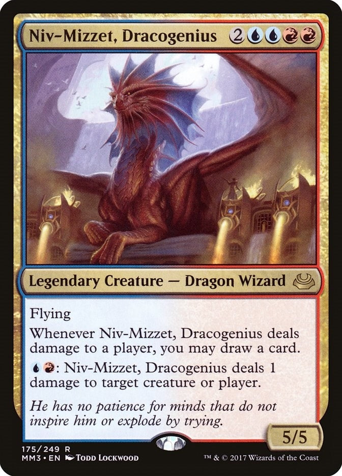 Image for Niv-Mizzet, Dracogenius (175) (MM3) - Magic: The Gathering