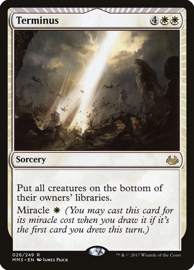 Image for Terminus (26) (MM3) - Magic: The Gathering