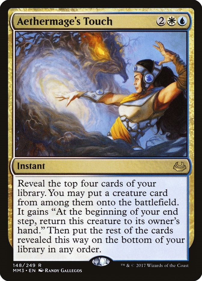 Image for Aethermage's Touch (148) (MM3) - Magic: The Gathering
