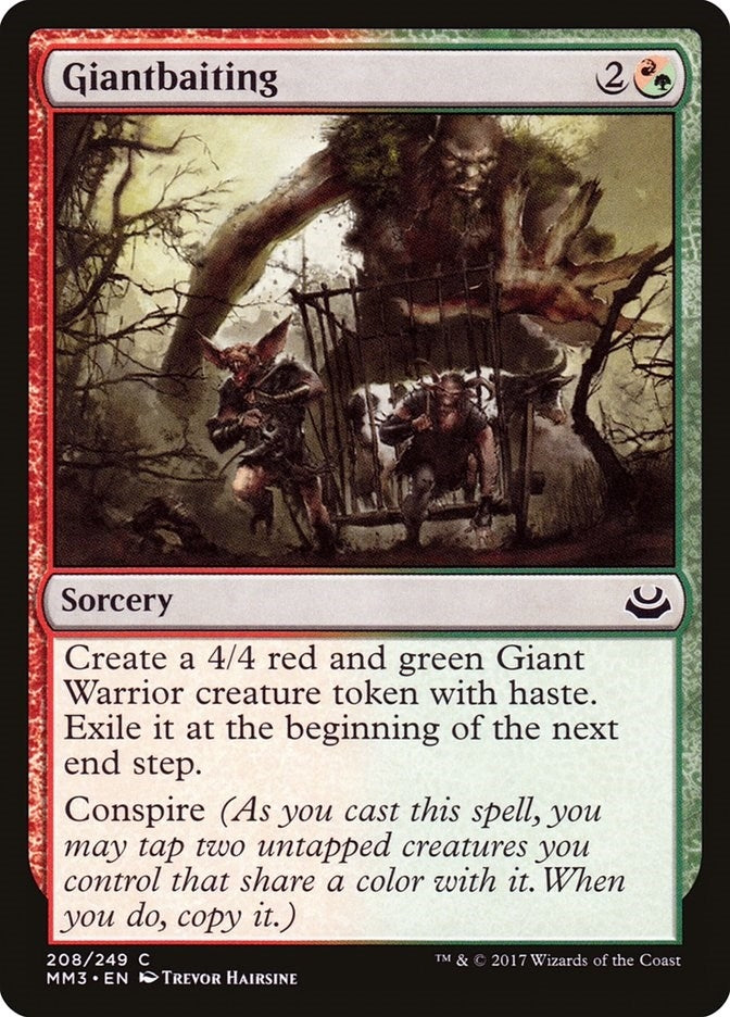 Image for Giantbaiting (208) - Magic: The Gathering