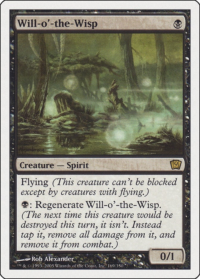 Image for Will-o'-the-Wisp (169) - Magic: The Gathering