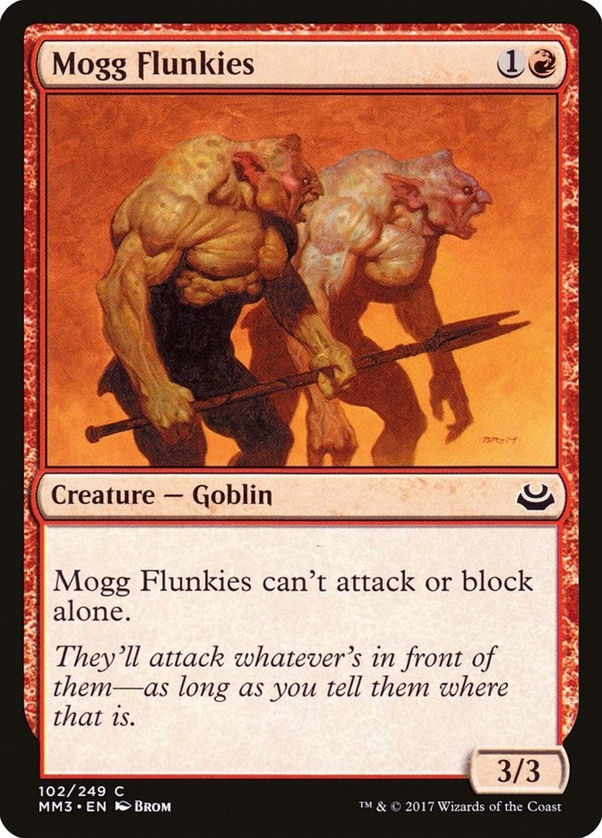 Image for Mogg Flunkies (102) - Magic: The Gathering