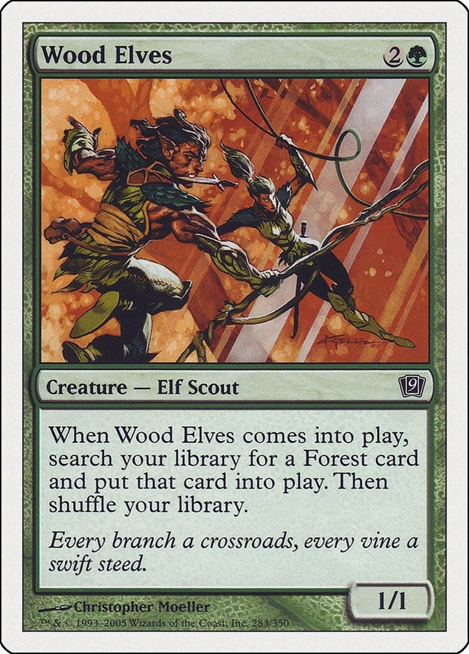 Image for Wood Elves (283) - Magic: The Gathering