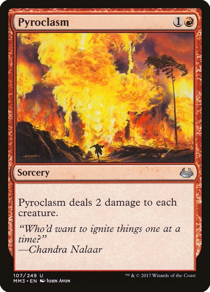 Image for Pyroclasm (107) (MM3) - Magic: The Gathering