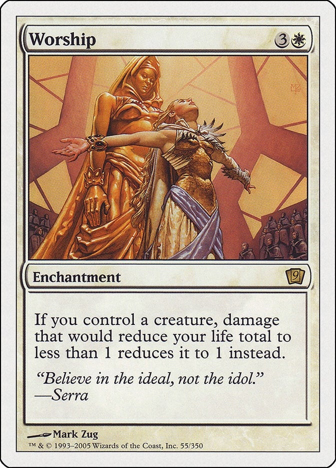 Image for Worship (55) - Magic: The Gathering