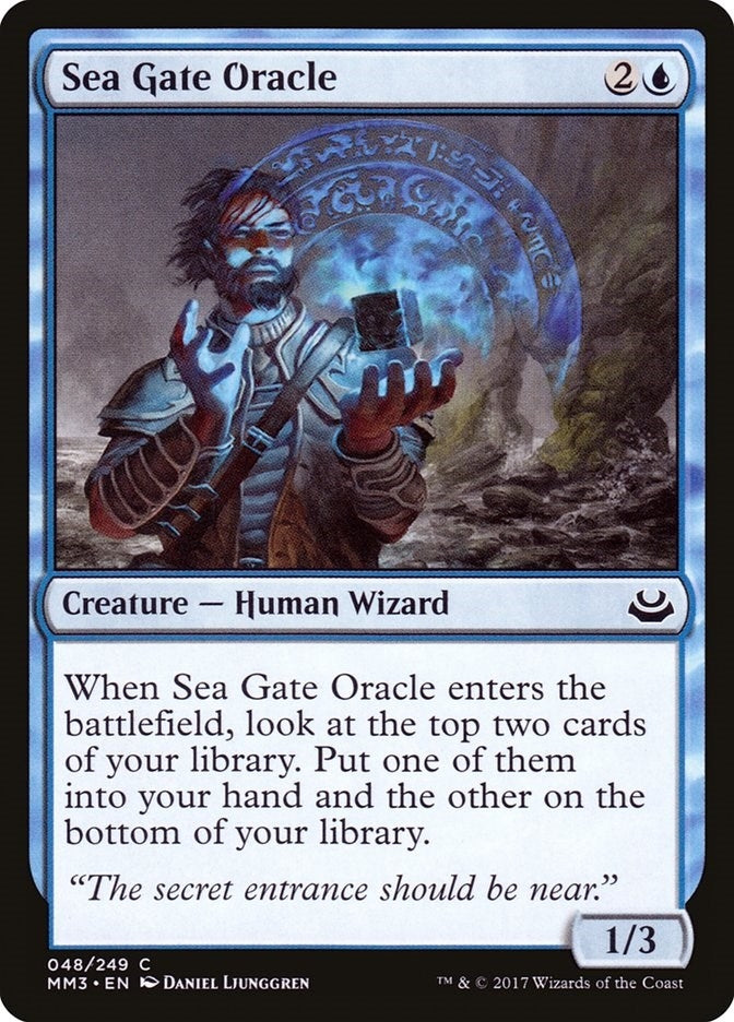 Image for Sea Gate Oracle (48) - Magic: The Gathering