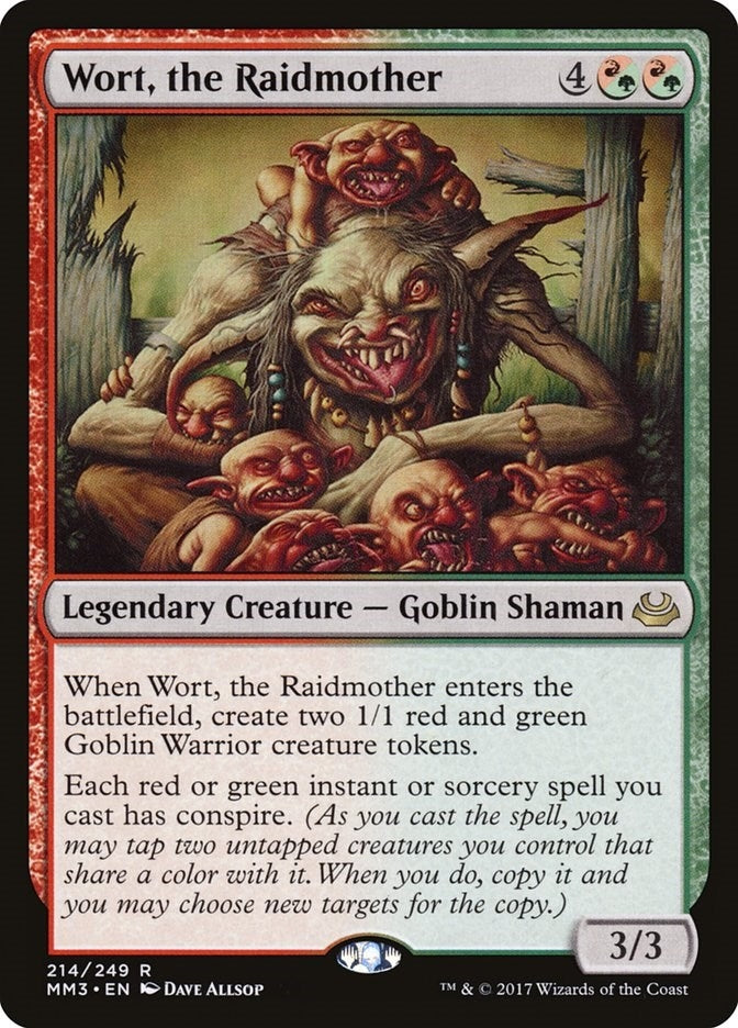 Image for Wort, the Raidmother (214) - Magic: The Gathering
