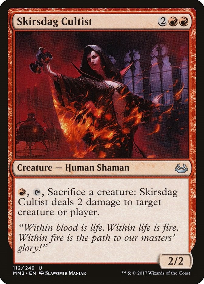 Image for Skirsdag Cultist (112) - Magic: The Gathering