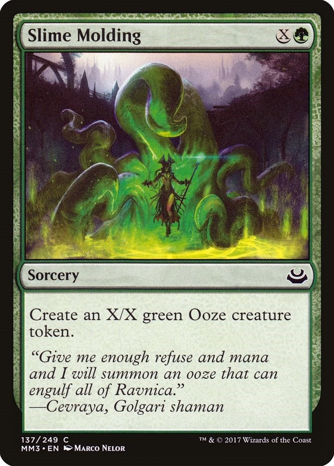 Image for Slime Molding (137) (MM3) - Magic: The Gathering