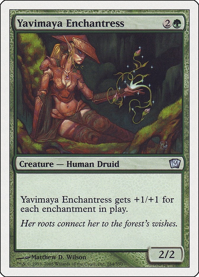 Image for Yavimaya Enchantress (284) - Magic: The Gathering