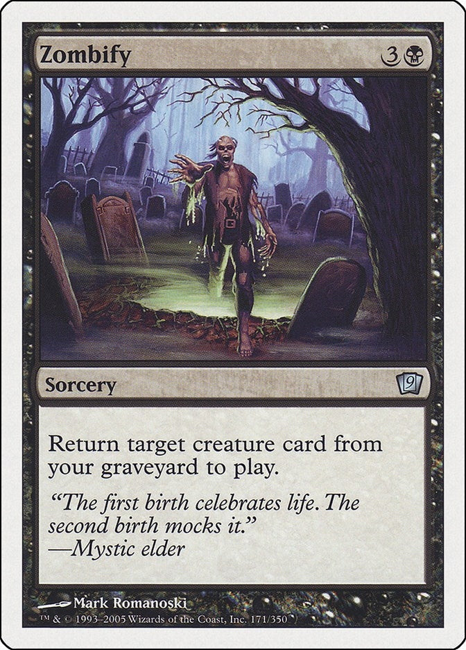 Image for Zombify - Magic: The Gathering