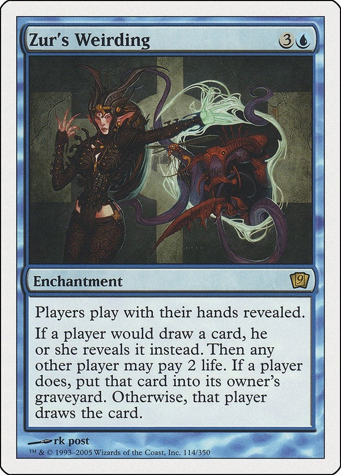 Image for Zur's Weirding (114) - Magic: The Gathering