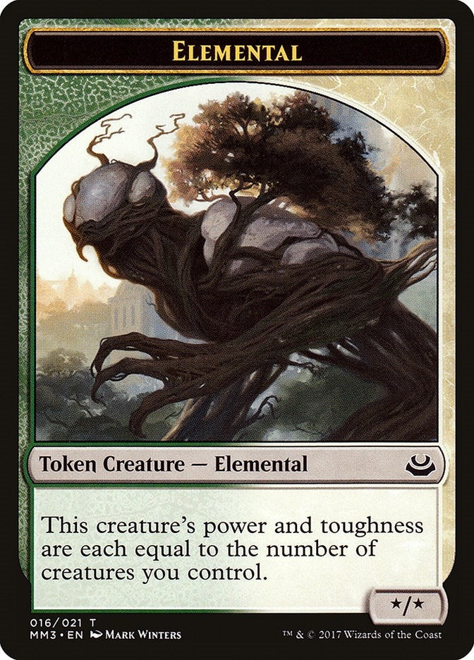 Image for Elemental Token (16) (MM3) - Magic: The Gathering