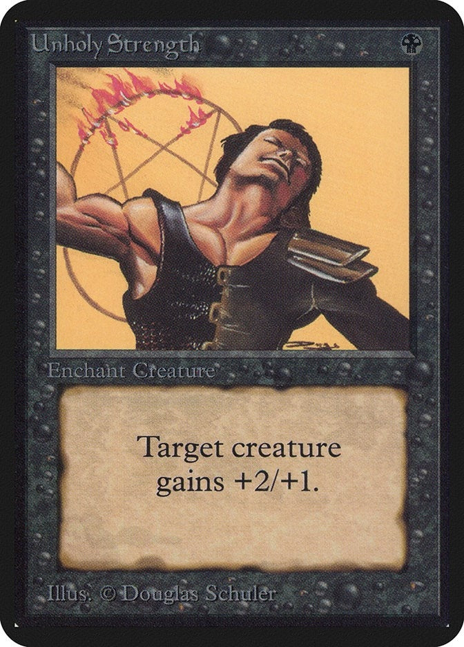 Image for Unholy Strength - Magic: The Gathering